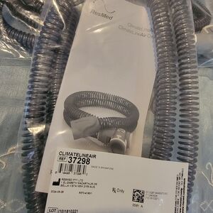ResMed ClimateLineAir Corrugated CPAP Hose in Dark Gray